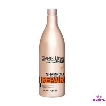 STAPIZ SZAMPON SLEEK LINE Z JEDWABIEM 1L JEDWAB   
